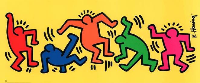 ＊普普天王：Keith Haring登Google 40